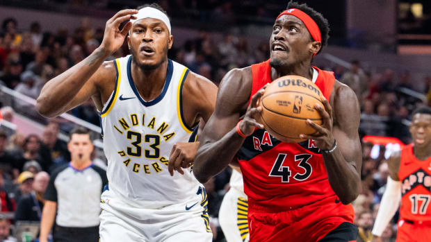 Indiana Pacers Toronto Raptors Myles Turner Pascal Siakam